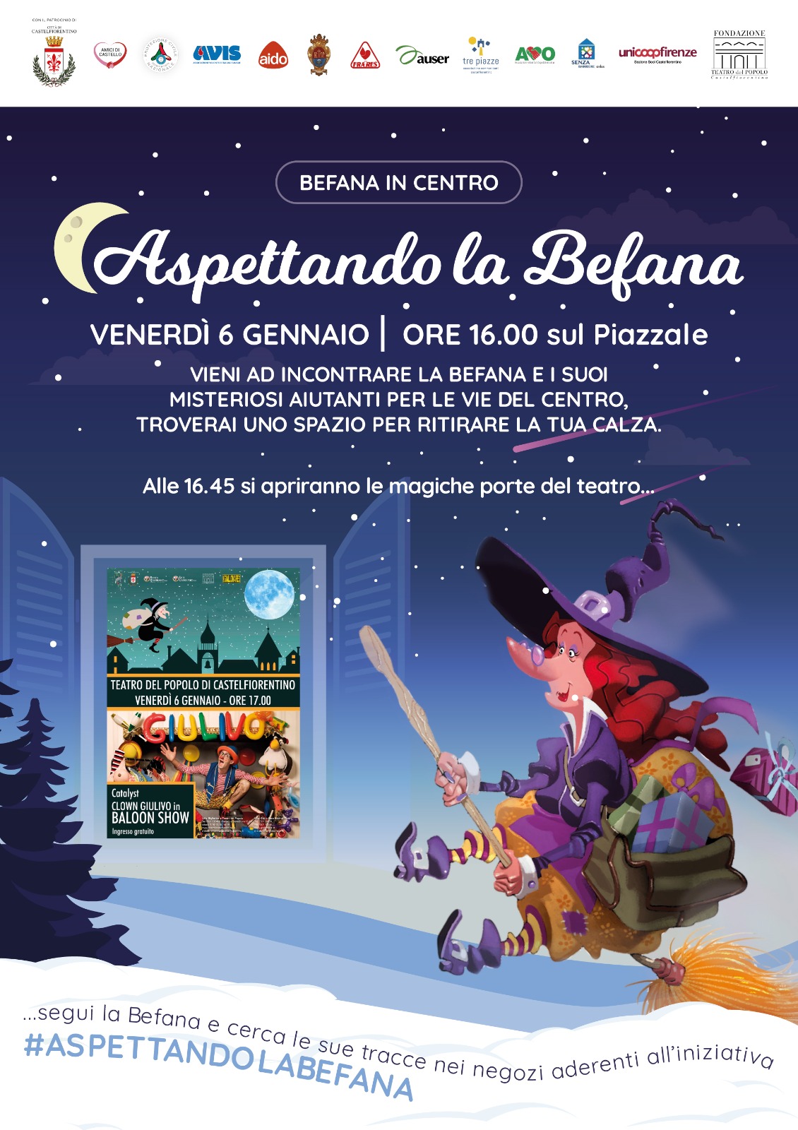 Locandina Aspettando la Befana