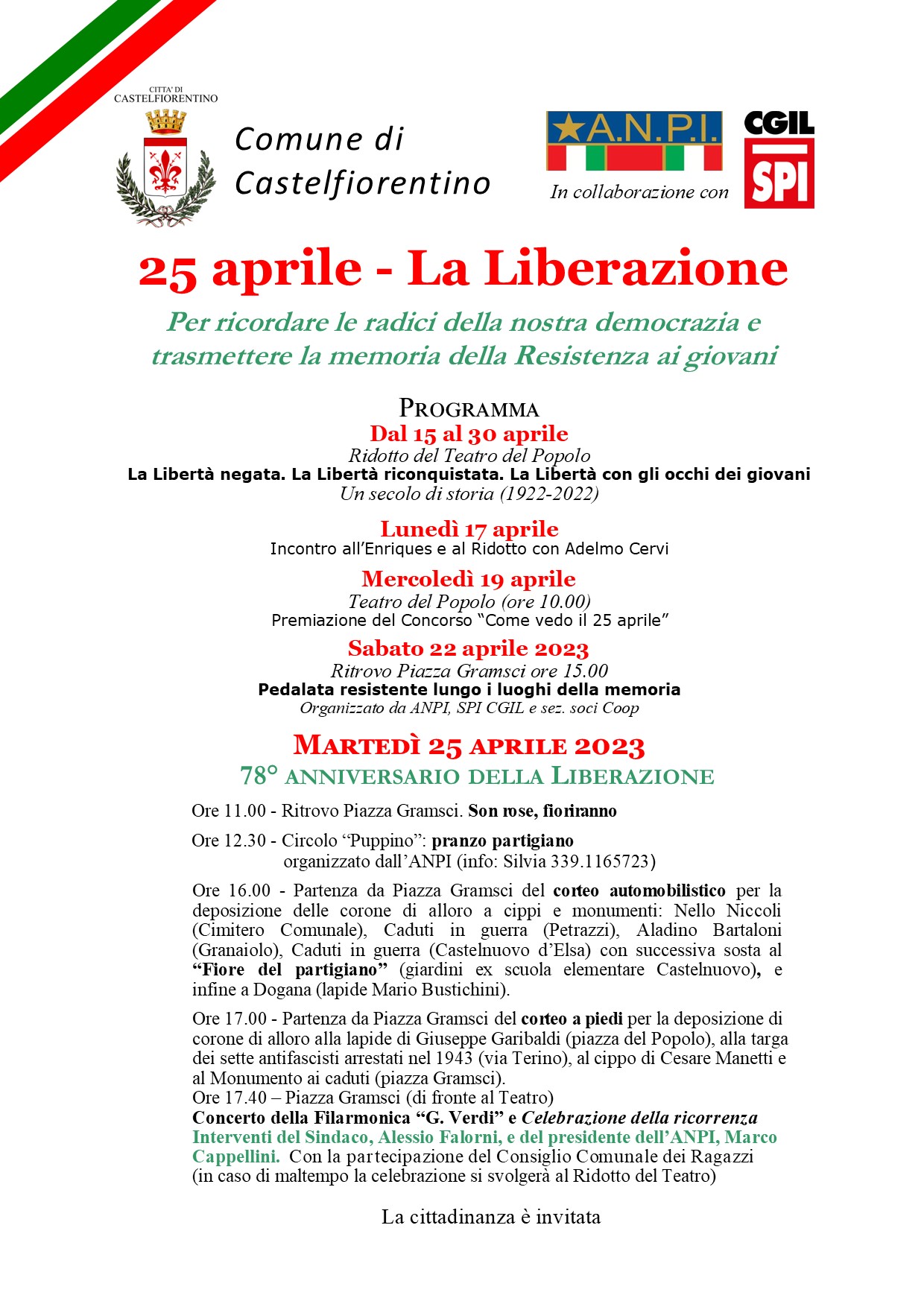 Programma generale delle iniziative