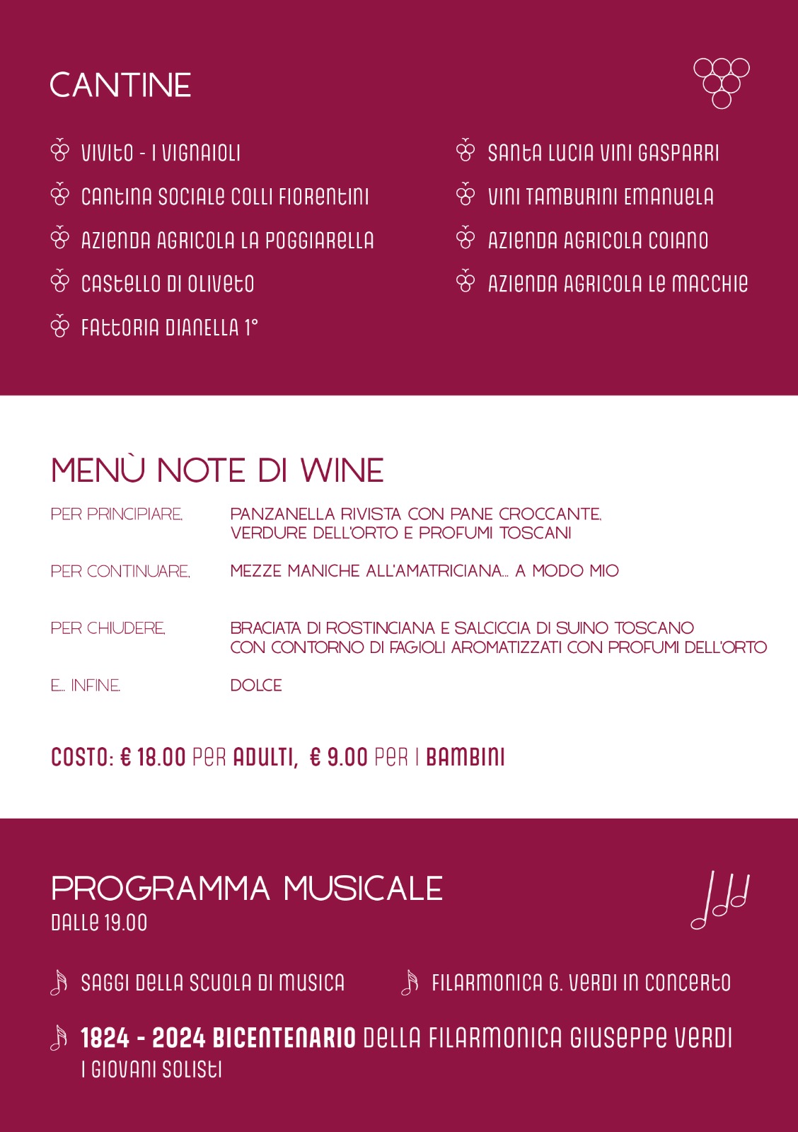 La locandina dell'iniziativa - 2