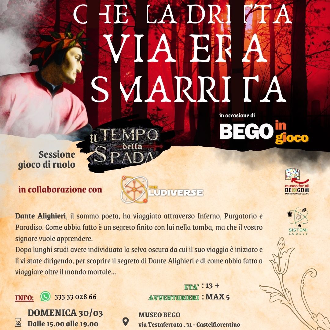 La locandina dell'iniziativa