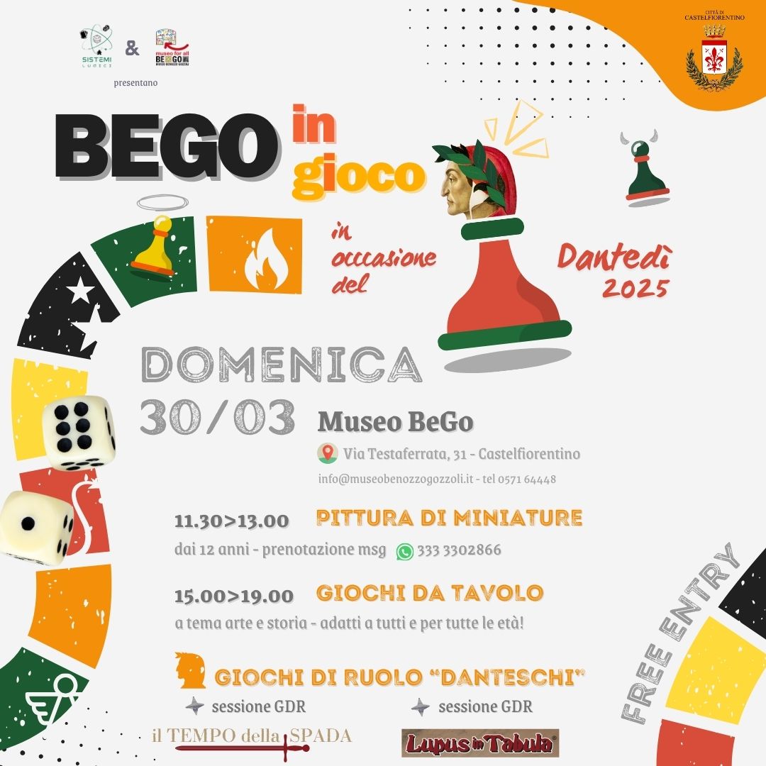 La locandina dell'iniziativa