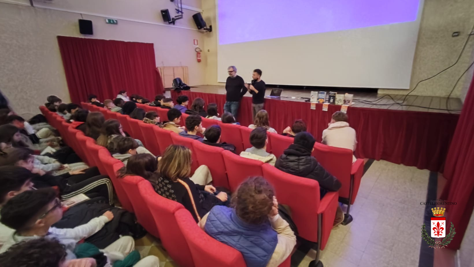 Una foto dell'iniziativa