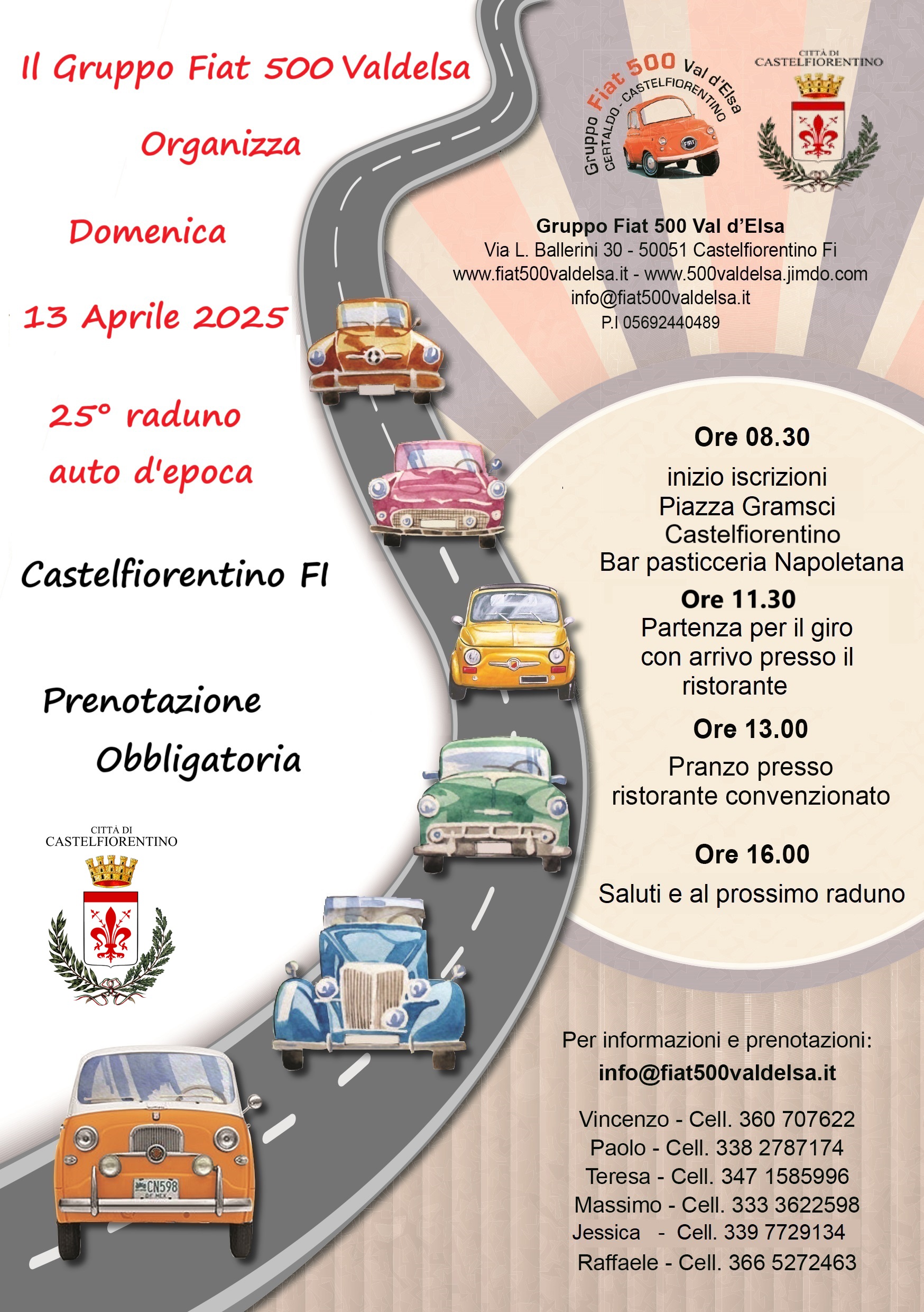 La locandina dell'iniziativa