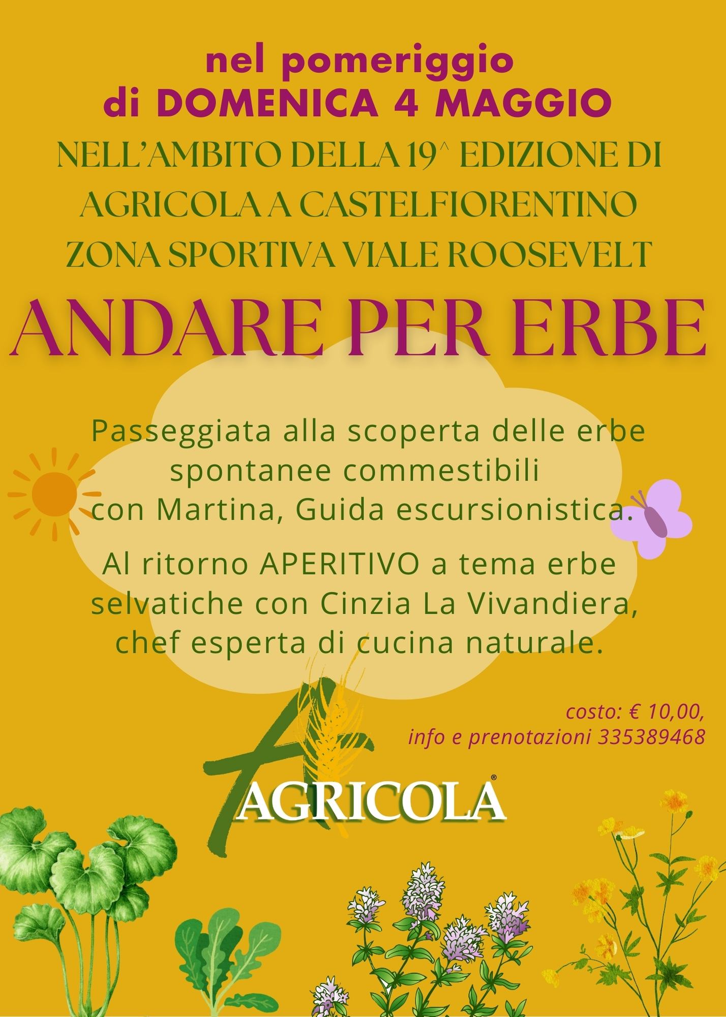 Informazioni "Andare per erbe"