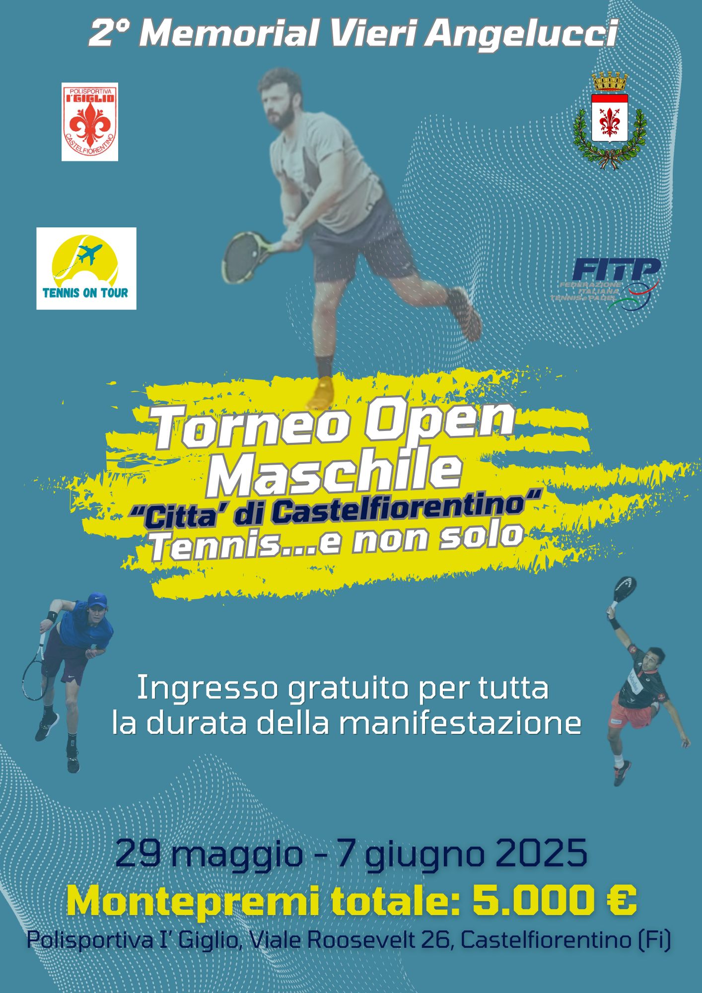 La locandina dell'iniziativa