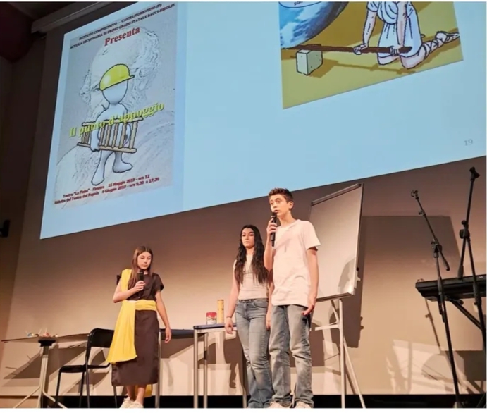 Un'immagine dello spettacolo