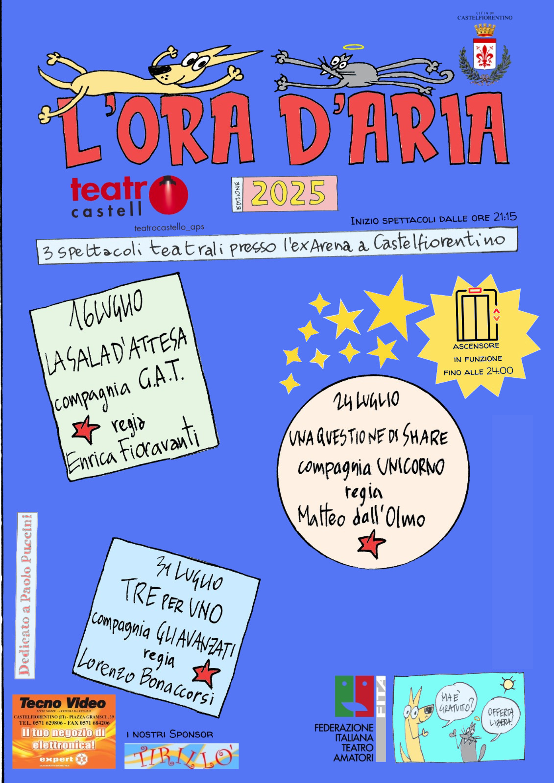 La locandina dell'iniziativa