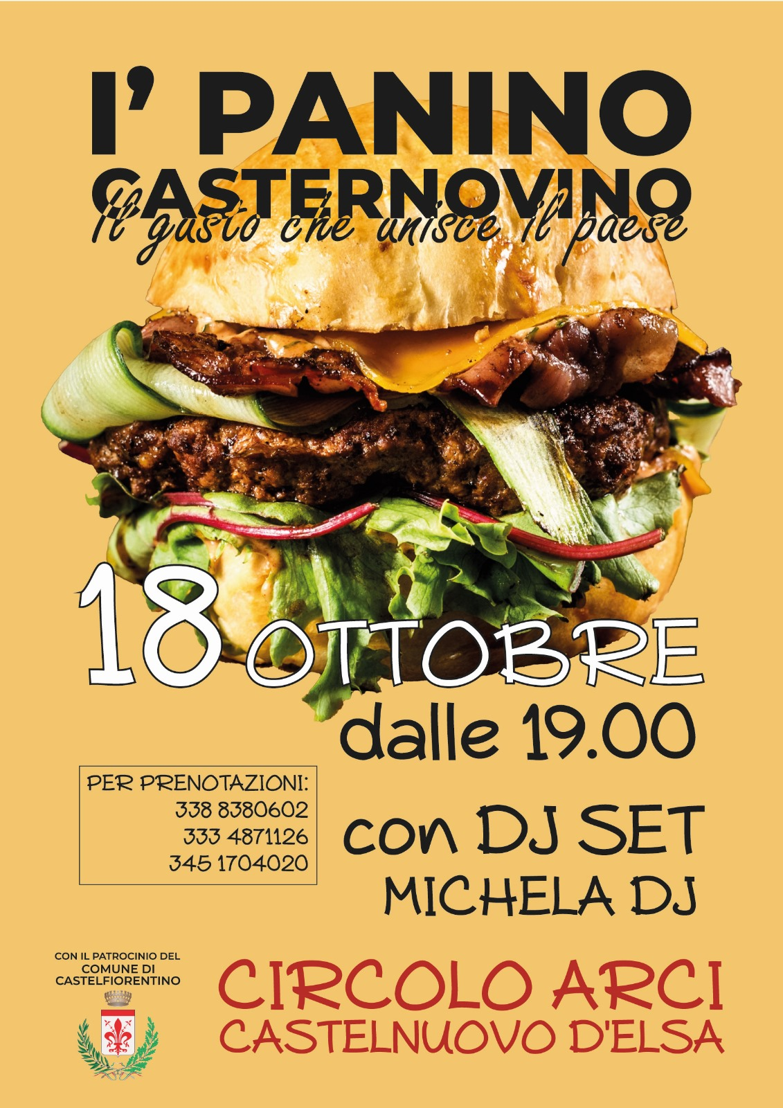 La locandina dell'iniziativa