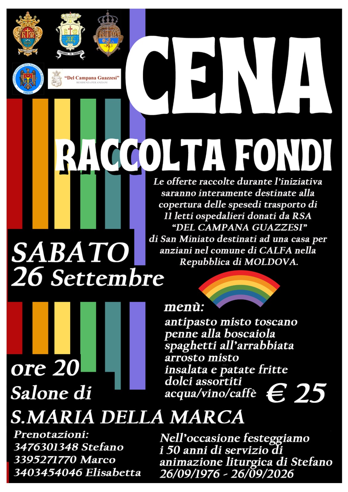 La locandina dell'iniziativa