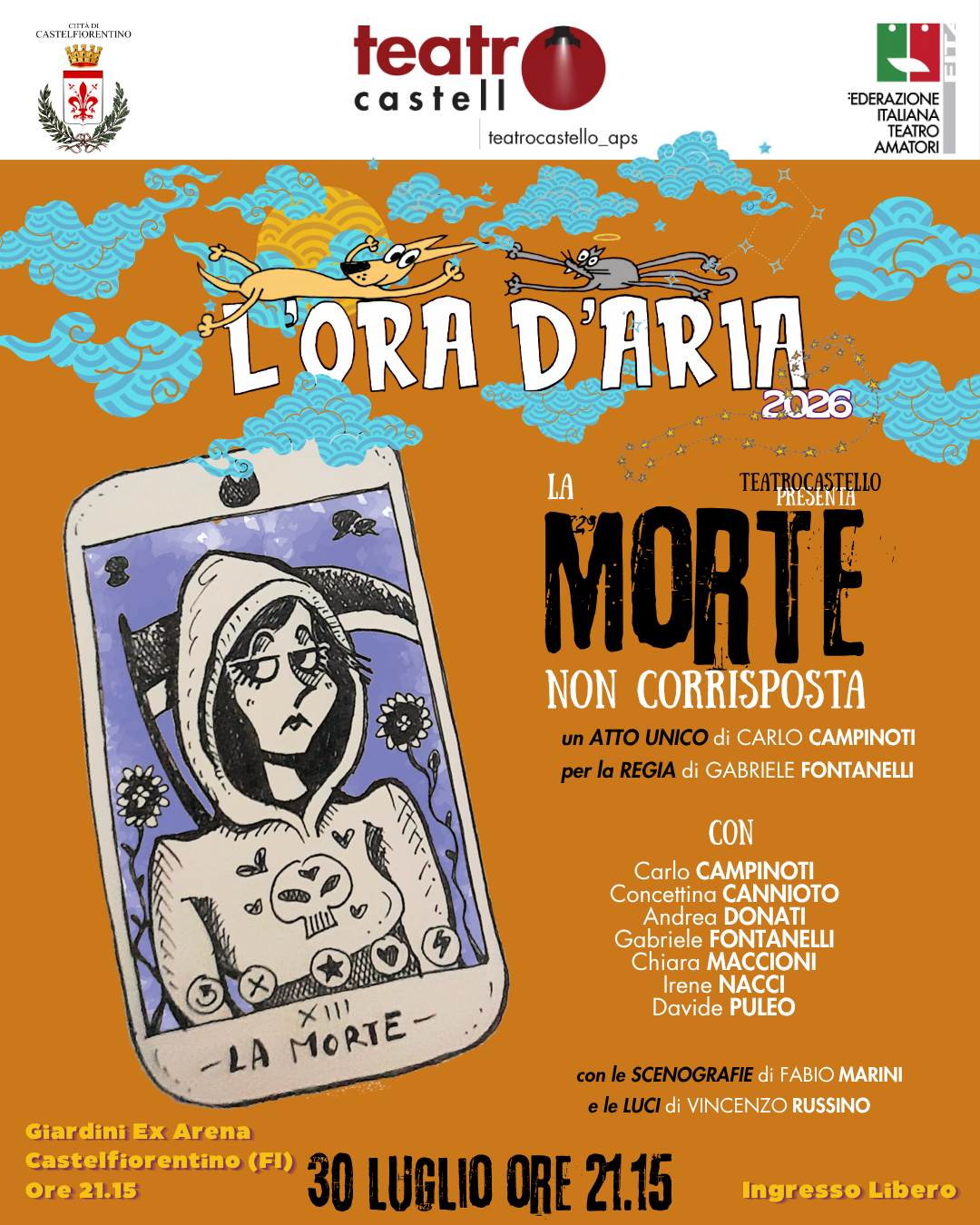 La locandina dello spettacolo