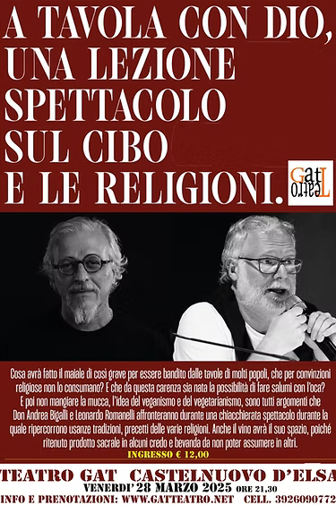 La locandina dell'iniziativa