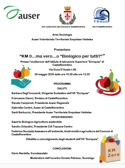 Il volantino dell'iniziativa