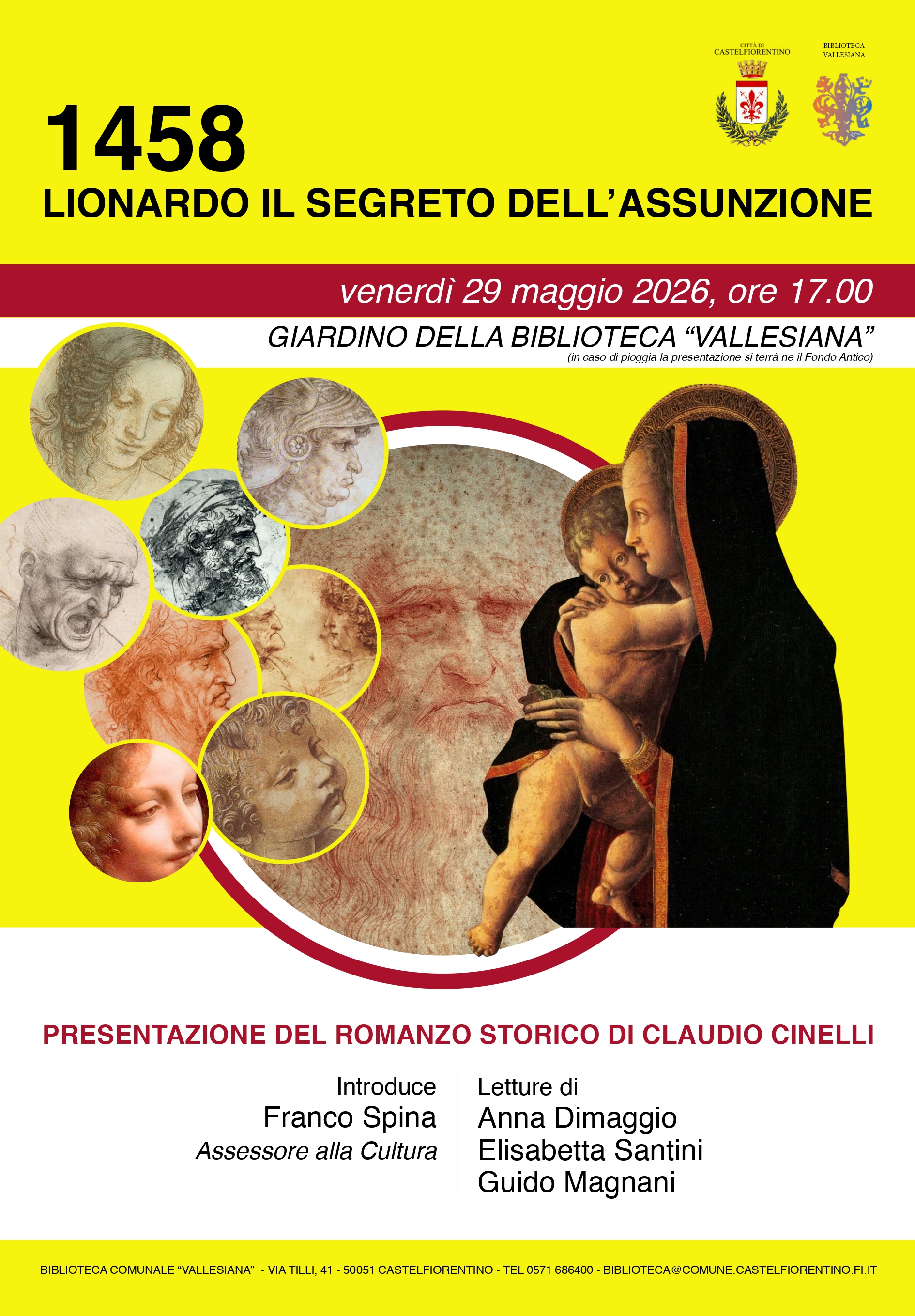 La locandina dell'iniziativa