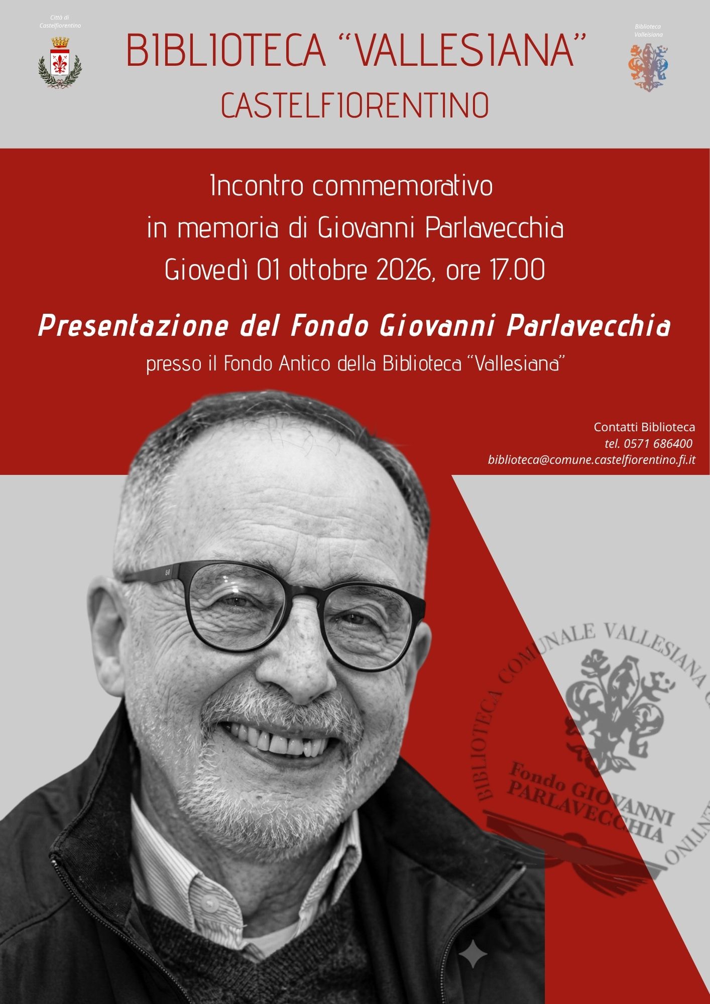 La locandina dell'iniziativa