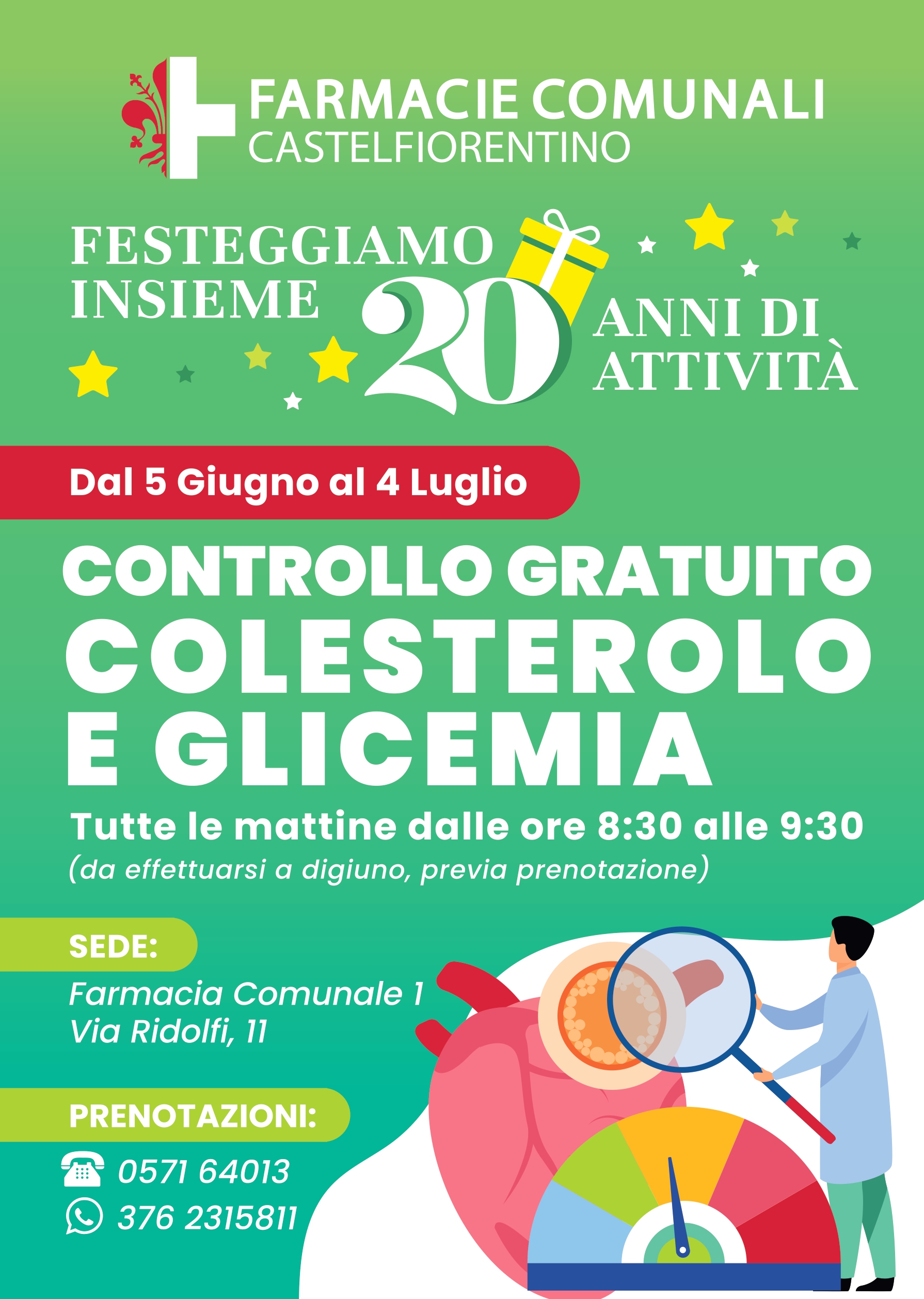 La locandina dell'iniziativa