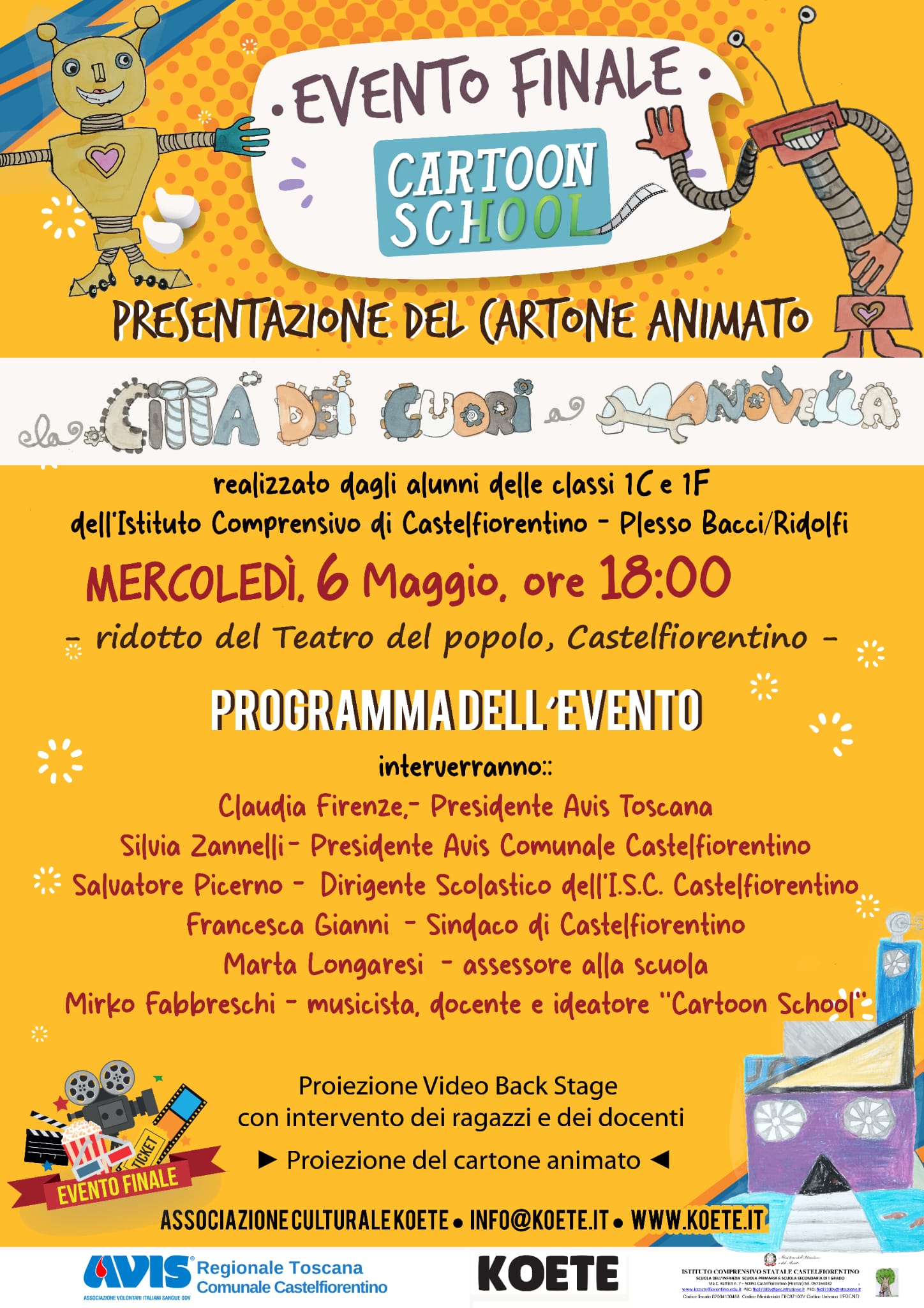La locandina dell'iniziativa