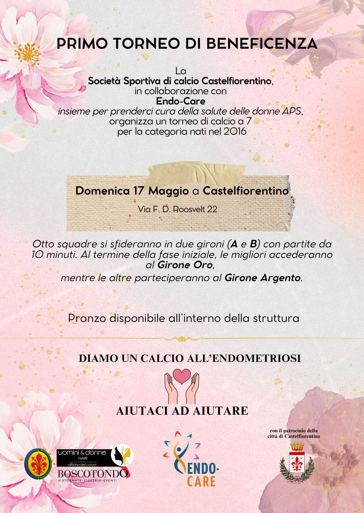 La locandina dell'iniziativa