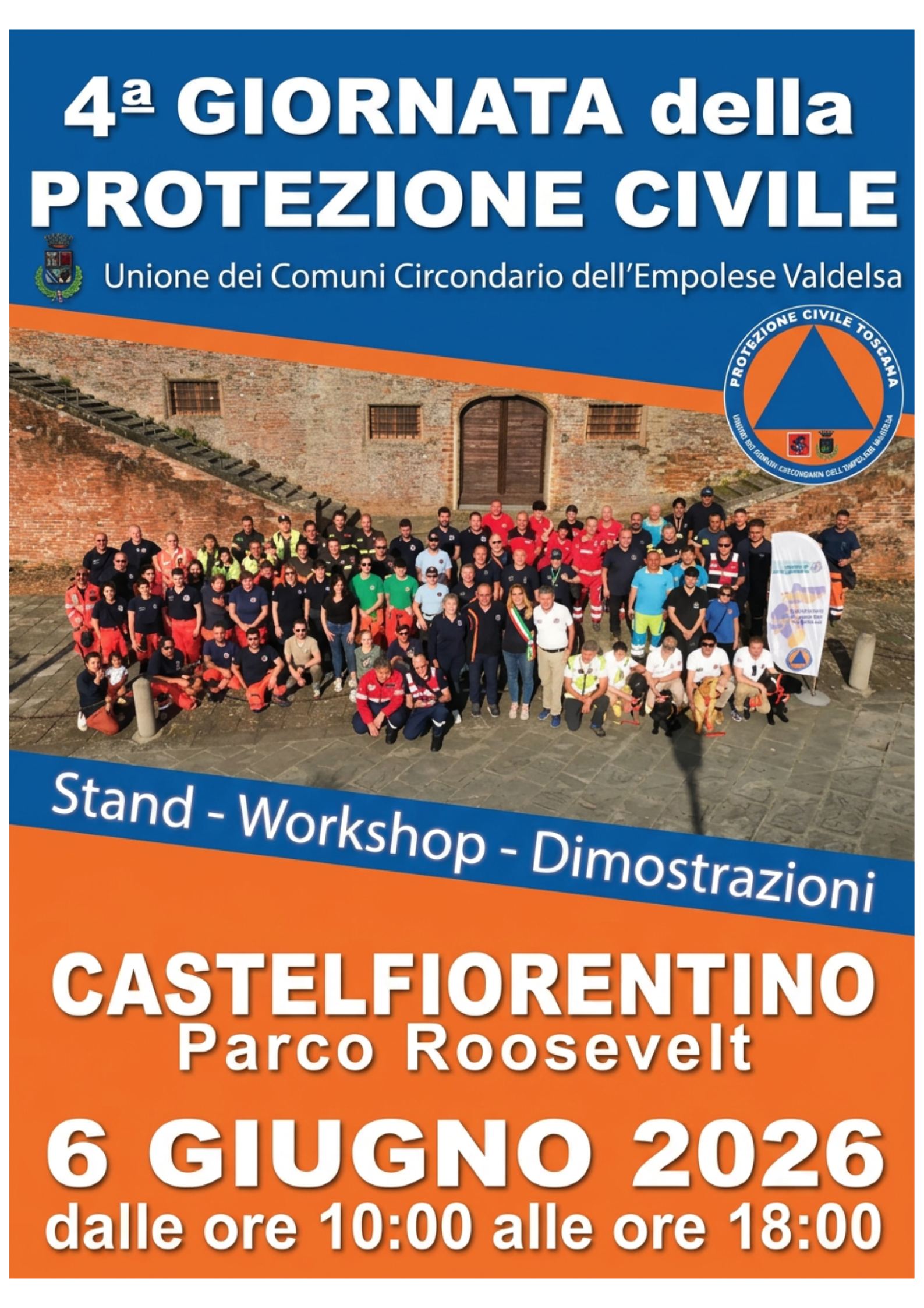 La locandina dell'iniziativa