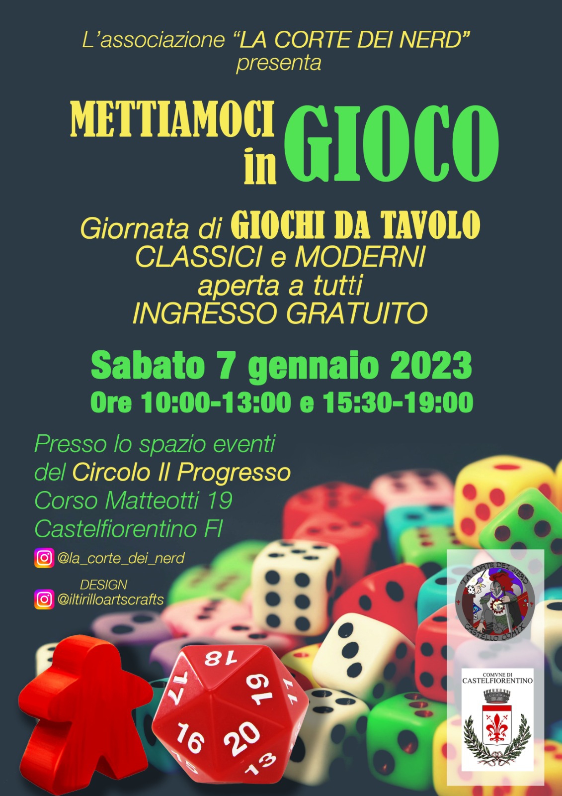 Locandina Mettiamoci in gioco