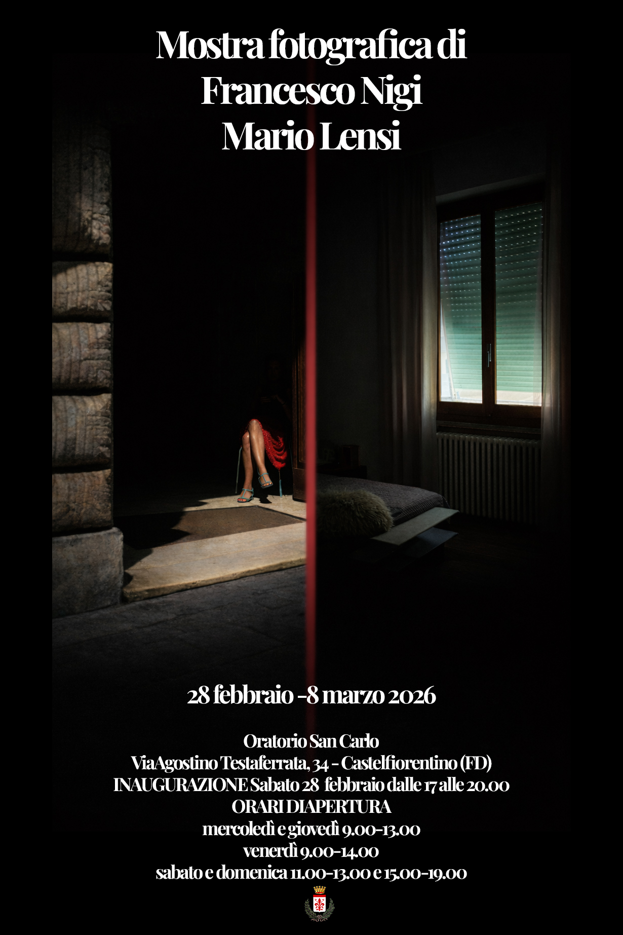 La locandina dell'iniziativa