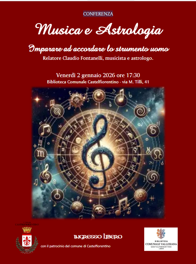 La locandina dell'iniziativa