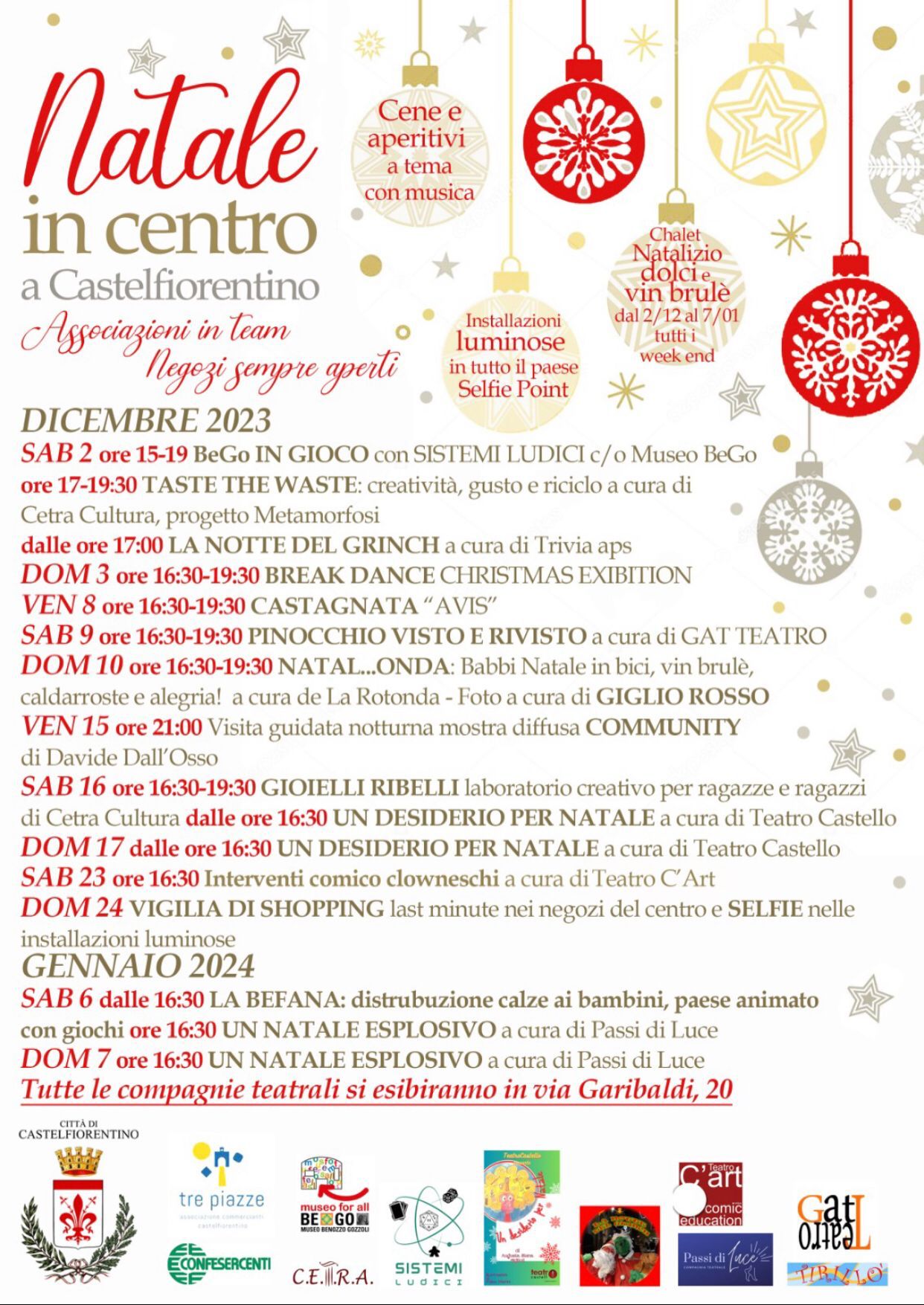 Locandina Natale in Centro