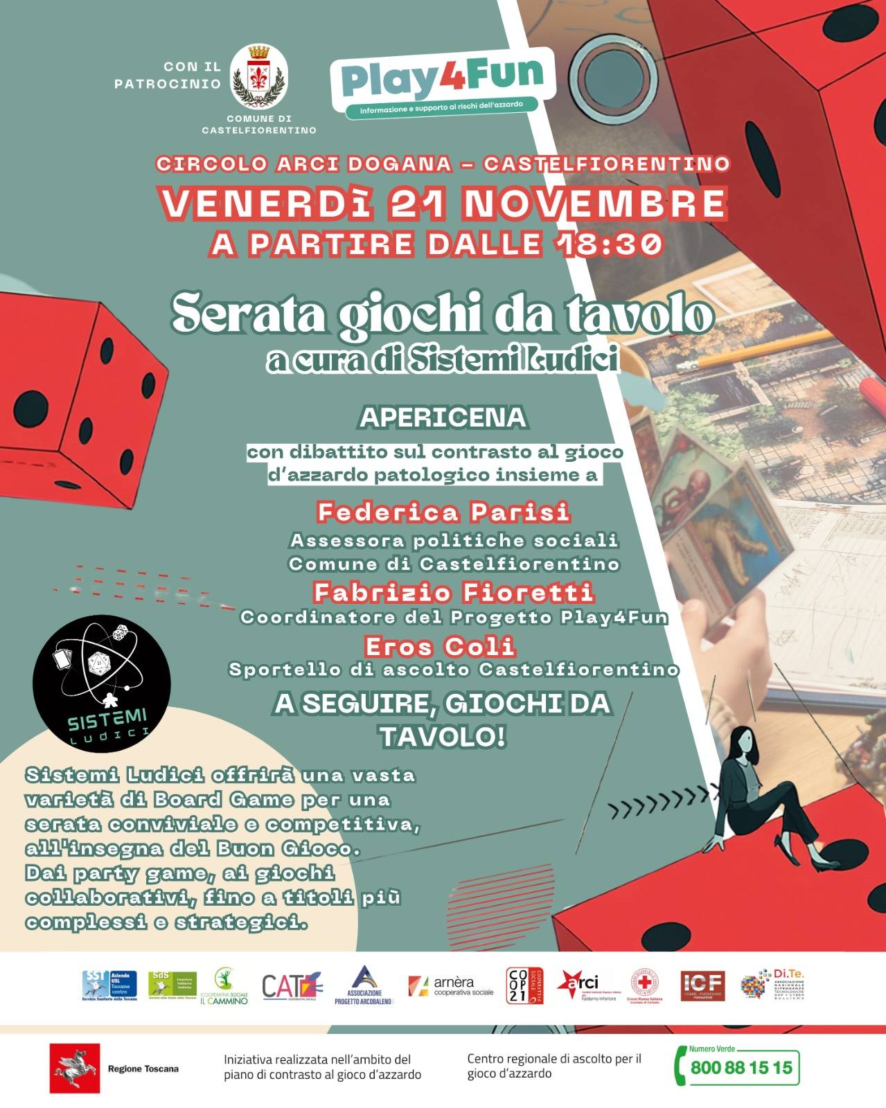 La locandina dell'iniziativa