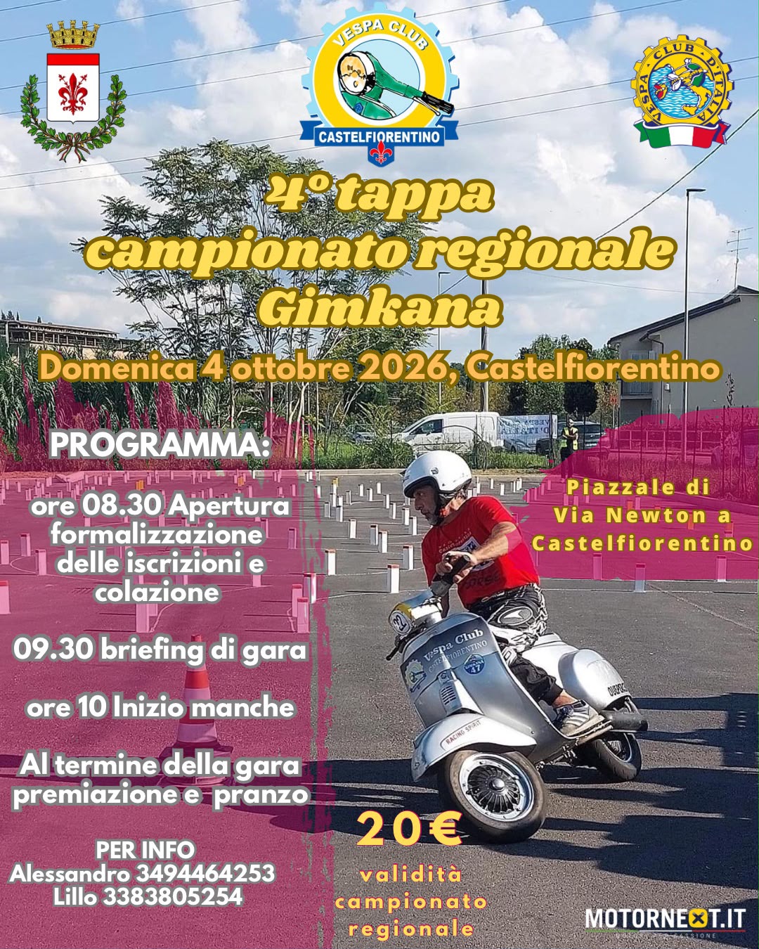 La locandina dell'iniziativa