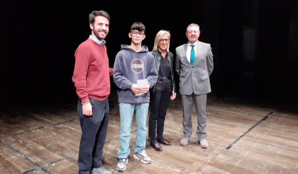 Premiazione di Enea Buccoliero Premiazione di Enea Buccoliero