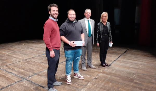 Premiazione di Federico Porcedda Premiazione di Federico Porcedda