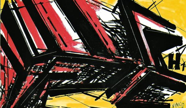 Una delle opere in mostra Una delle opere in mostra