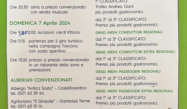 Programma motoraduno 2024 Programma motoraduno 2024