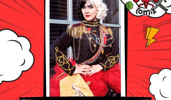 Cosplayer ospite dell'evento