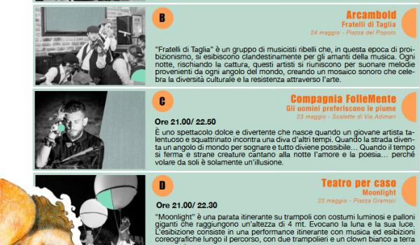 Programma spettacoli 1