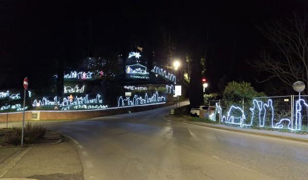 Il presepe luminoso