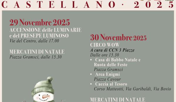 Locandina iniziative 29 e 30 novembre