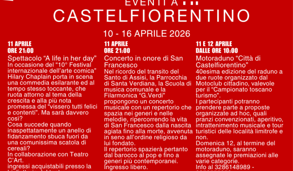 Newsletter Eventi a Castelfiorentino - pag. 3
