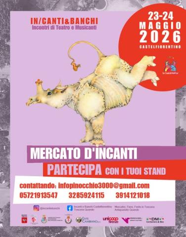 In/Canti & Banchi 2026 informazioni per gli espositori