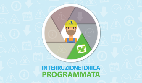 Logo interruzione idrica