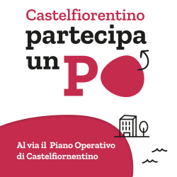 Logo percorso partecipativo Partecipa un PO
