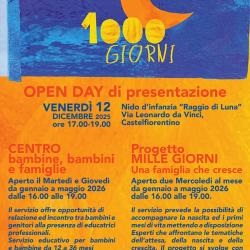 Locandina informativa dei servizi